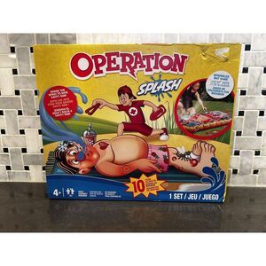 New Operation Splash Sprinkler Mat Game Outdoor Water Version Family Hasbro Game